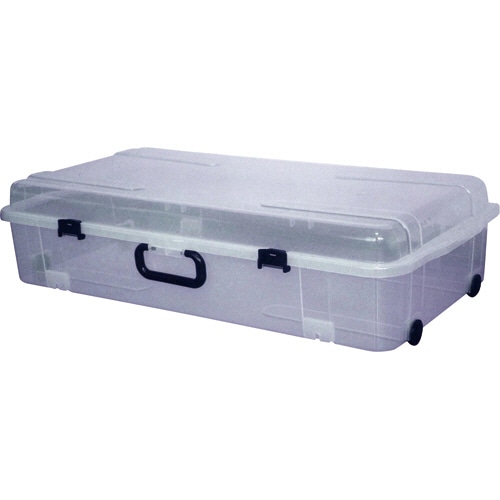 平和工業 クローズケース ワイド クリア 1個（ご注文単位1個）【直送品】