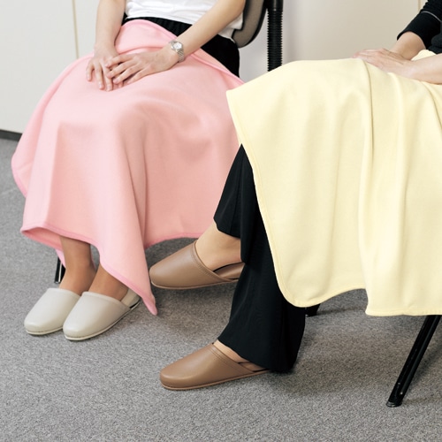 オーミケンシ フリースひざ掛け ピンク 1枚(ご注文単位1枚)【直送品】