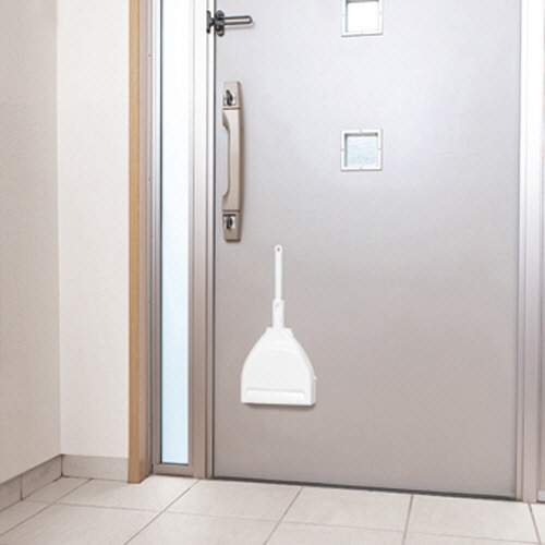 アズマ工業 sm@rt146 玄関ほうき&ちりとり 1セット(ご注文単位1セット)【直送品】