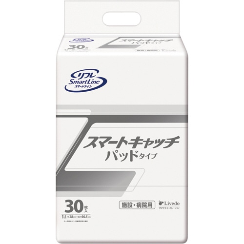 リブドゥコーポレーション リフレ スマートキャッチ パッドタイプ 30枚/袋(ご注文単位1袋)【直送品】