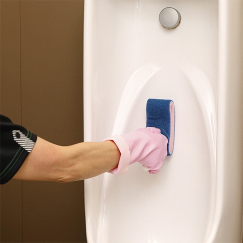 3M スコッチ・ブライト トイレ用柄付き スポンジたわし ET BST 1個(ご注文単位1個)【直送品】