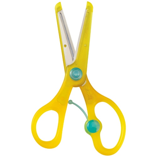 クツワ 教育はさみ きっちょん 左手用 イエロー SS117L 1個（ご注文単位1個）【直送品】