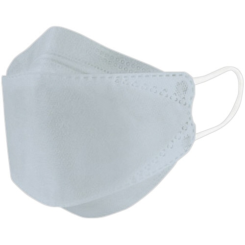 川西工業 活性炭フィルター3Dマスク 4PLY フリーサイズ グレー #7064 30枚/箱(ご注文単位1箱)【直送品】