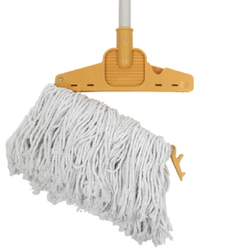 テラモト FF水拭きモップ イエロー CL-830-070-5 1本(ご注文単位1本)【直送品】