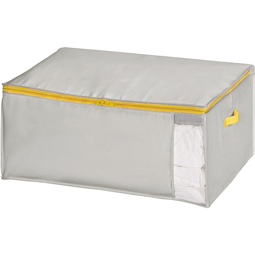 東和産業 コンパクト優収納アルファ M グレー 1個(ご注文単位1個)【直送品】