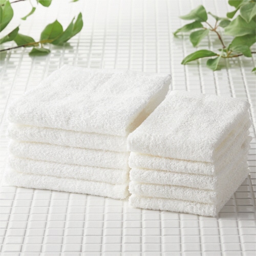 オーミケンシ エコおしぼりタオル 5枚/袋(ご注文単位1袋)【直送品】