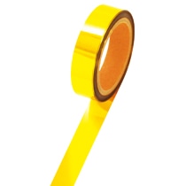 ササガワ メッキテープ 幅25mm×長さ50m 金 40-4483 1巻(ご注文単位1巻)【直送品】