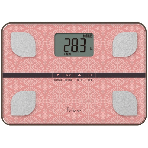 タニタ 体組成計 FitScan ピンク FS-103-PK 1台（ご注文単位1台）【直送品】