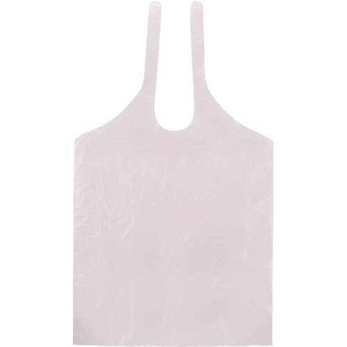 ファーストレイト PE食事用エプロン タイオンタイプ ラベンダー FR-818 50枚 10個/袋（ご注文単位1袋）【直送品】