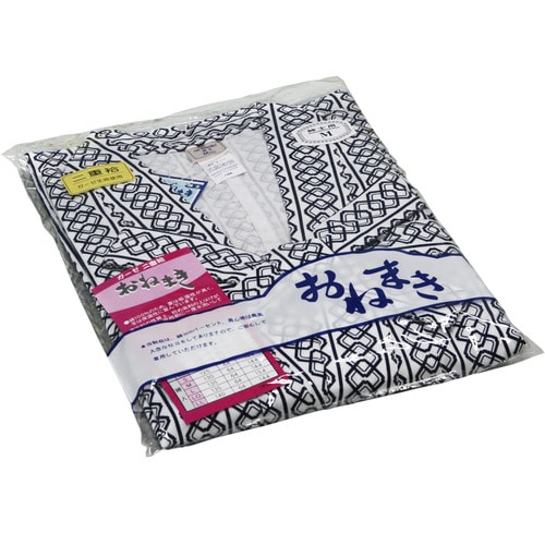 オオサキメディカル プラスハート オオサキガーゼねまき 紳士 紺色 M 74511 1枚(ご注文単位1枚)【直送品】