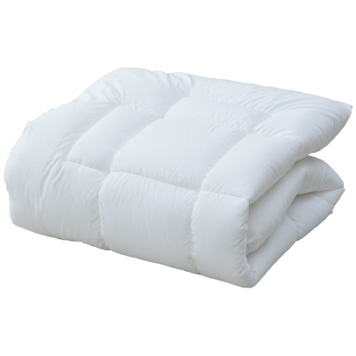 YAMAZEN 洗える掛け布団 ホワイト TWS-K(WH) 1枚(ご注文単位1枚)【直送品】