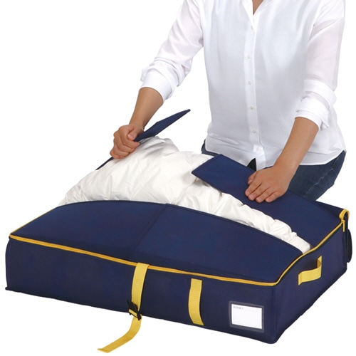 東和産業 コンパクト優収納アルファ すきま用 ネイビー 1個（ご注文単位1個）【直送品】