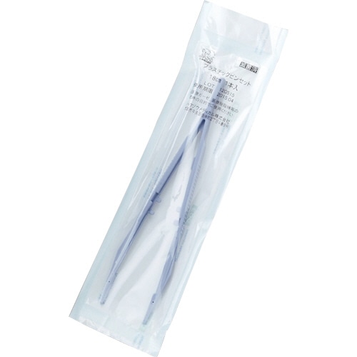 ハクゾウメディカル プラスチックピンセット 2700011 20本/箱(ご注文単位1箱)【直送品】