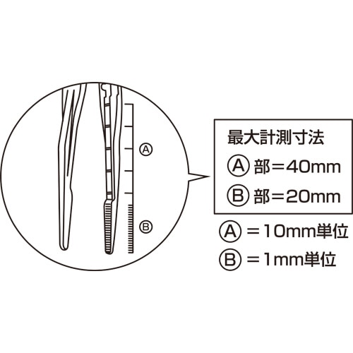 ハクゾウメディカル プラスチックピンセット 2700011 20本/箱(ご注文単位1箱)【直送品】