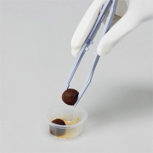 ハクゾウメディカル プラスチックピンセット 2700011 20本/箱(ご注文単位1箱)【直送品】