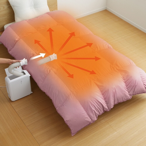 ツインバード さしこむだけのふとん乾燥機 アロマドライ ホワイト FD-4149W 1台(ご注文単位1台)【直送品】