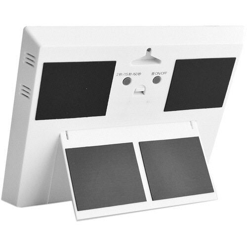 ドリテック 大画面時計付タイマー グロッサ ホワイト T-581WT 1個(ご注文単位1個)【直送品】