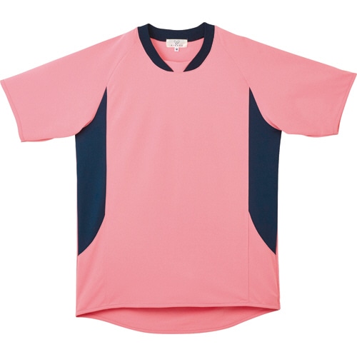 トンボ 入浴介助用シャツ エアトール撥水ニット ピーチ Lサイズ CR108-13-L 1着(ご注文単位1着)【直送品】