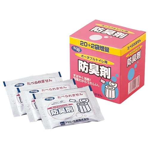 アロン化成 ポータブルトイレ用防臭剤 533-208 22袋/箱（ご注文単位1箱）【直送品】