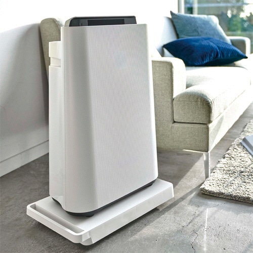 山崎実業 台車 タワー ホワイト 1台(ご注文単位1台)【直送品】