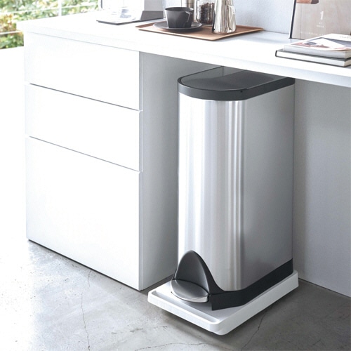 山崎実業 台車 タワー ホワイト 1台(ご注文単位1台)【直送品】