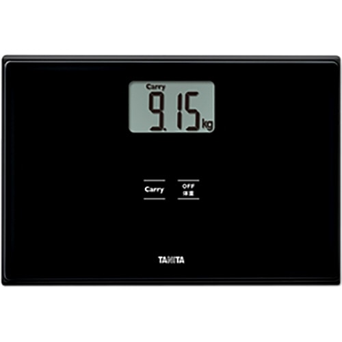 タニタ デジタルヘルスメーター ブラック HD-665-BK 1台（ご注文単位1台）【直送品】