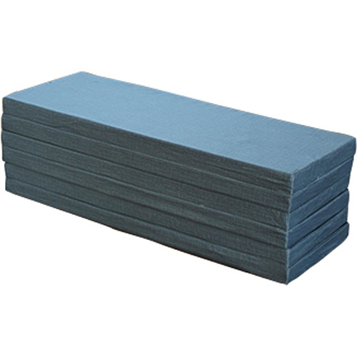 アキレス どこでもマットレス 六つ折り ネイビー SS(80×180cm) MK6-SS(BL) 1枚(ご注文単位1枚)【直送品】