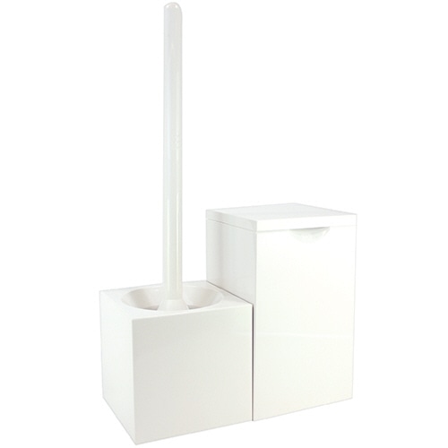 マーナ トイレブラシ ホワイト W061W 1個（ご注文単位1個）【直送品】