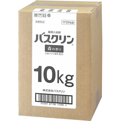 バスクリン 森の香り 業務用 10kg 1個（ご注文単位1個）【直送品】