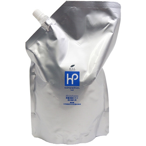 ハル・インダストリ エアソフィア・ハイパー 除菌消臭ミスト 詰め替え用 1L 1パック（ご注文単位1パック）【直送品】