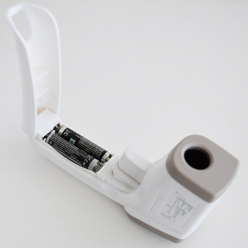 ドリテック サッとはかれる温度計 ホワイト O-604WT 1個(ご注文単位1個)【直送品】