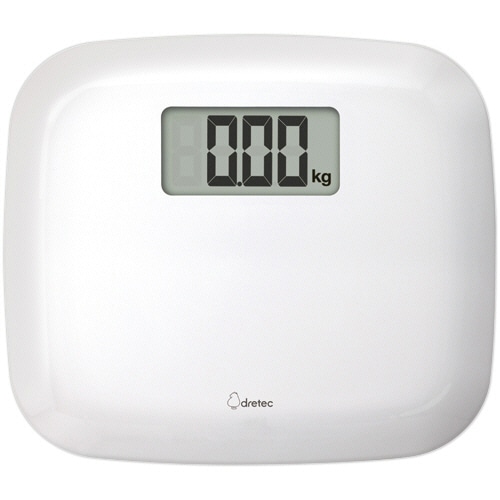 ドリテック ボディスケール リフェロ ホワイト BS-183WT 1台（ご注文単位1台）【直送品】