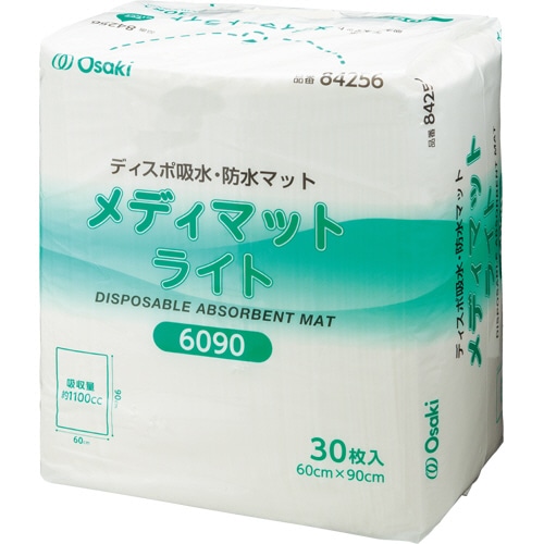 オオサキメディカル メディマットライト 60×90cm 30枚/袋(ご注文単位1袋)【直送品】