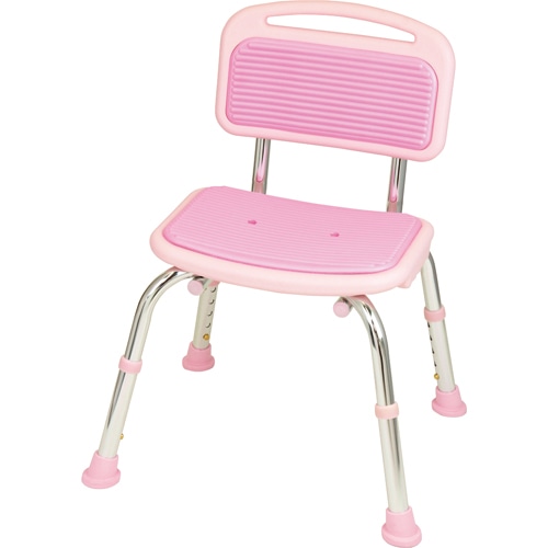 幸和製作所 テイコブ シャワーチェア(背付) ピンク BSOC01PK 1台(ご注文単位1台)【直送品】