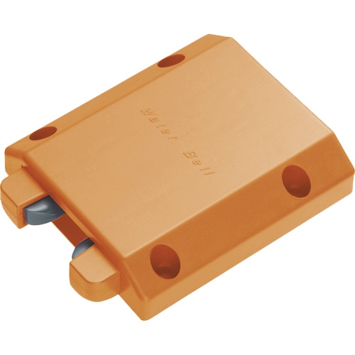 ディー・エル・エム 後付けプッシュ式ステッキホルダー ステッキjam M13589 オレンジ JU-ST00008 1個(ご注文単位1個)【直送品】