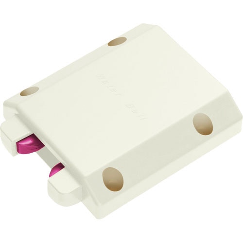 ディー・エル・エム 後付けプッシュ式ステッキホルダー ステッキjam M13588 ホワイト JU-ST00008 1個(ご注文単位1個)【直送品】