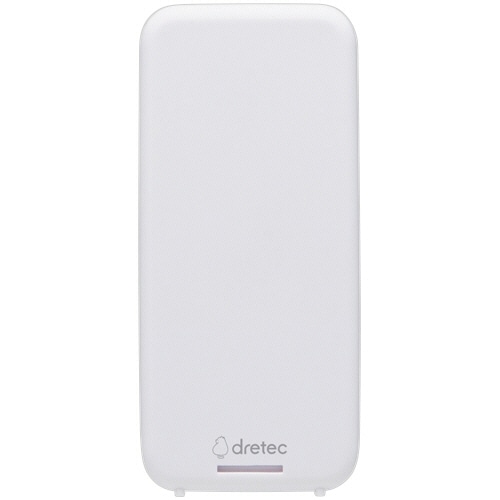 ドリテック コードレス温湿度計(子機) ホワイト O-429WT 1台（ご注文単位1台）【直送品】