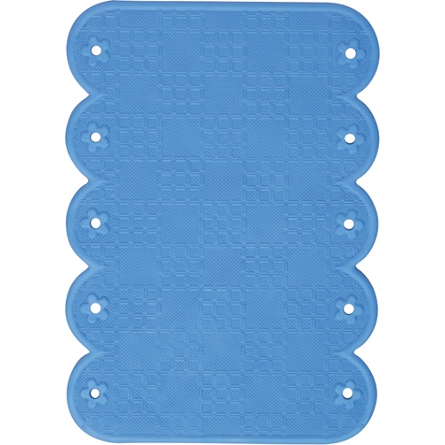ワイズ スベリを防ぐ手すりマット 20×28cm ブルー BW022 1枚（ご注文単位1枚）【直送品】