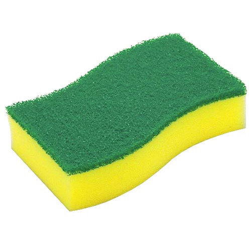 3M スコッチ・ブライト ハイブリッド貼り合わせスポンジ グリーン HB-21KG-H 1個(ご注文単位1個)【直送品】