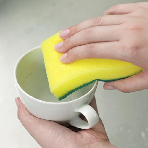 3M スコッチ・ブライト ハイブリッド貼り合わせスポンジ グリーン HB-21KG-H 1個(ご注文単位1個)【直送品】