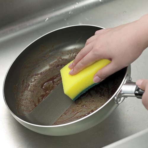 3M スコッチ・ブライト ハイブリッド貼り合わせスポンジ グリーン HB-21KG-H 1個(ご注文単位1個)【直送品】