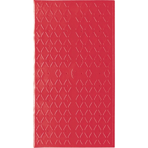 アロン化成 吸着すべり止めマット 浴槽内用 M 36×70cm レッド 535-458 1枚（ご注文単位1枚）【直送品】