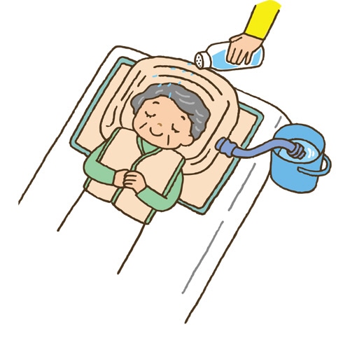 オカモト 洗髪器 サッパリさん 1123A 1セット(ご注文単位1セット)【直送品】