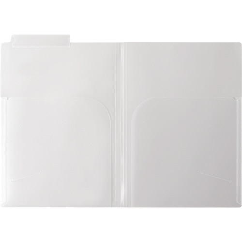 ハピラ カルテホルダー ダブルポケット A4ヨコ KHW50 50枚/袋（ご注文単位1袋）【直送品】