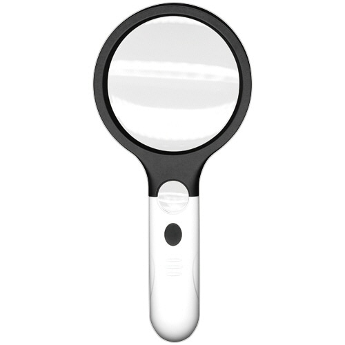 共栄プラスチック LEDクリスタルレンズルーペ LCLR-2500 1個（ご注文単位1個）【直送品】