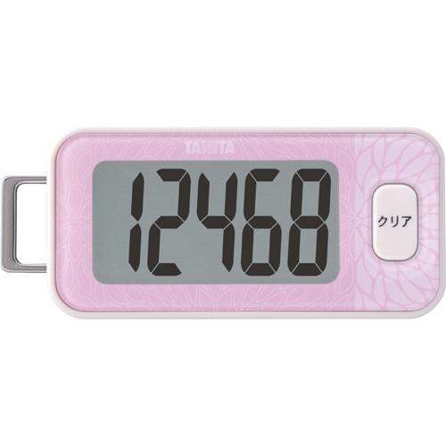 タニタ 3Dセンサー搭載歩数計 ピンク FB740PK 1個（ご注文単位1個）【直送品】