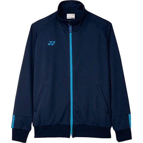 トンボ ヨネックス×キラク ケアワークジャケット スターフィットLT防縮ニット ネイビー×ブルー Mサイズ CY100-72-M 1着(ご注文単位1着)【直送品】