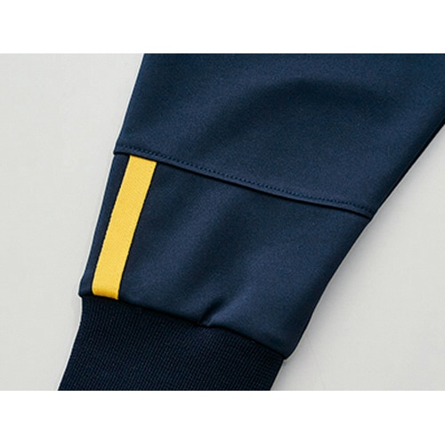 トンボ ヨネックス×キラク ケアワークジャケット スターフィットLT防縮ニット ネイビー×ピンク Mサイズ CY100-11-M 1着(ご注文単位1着)【直送品】