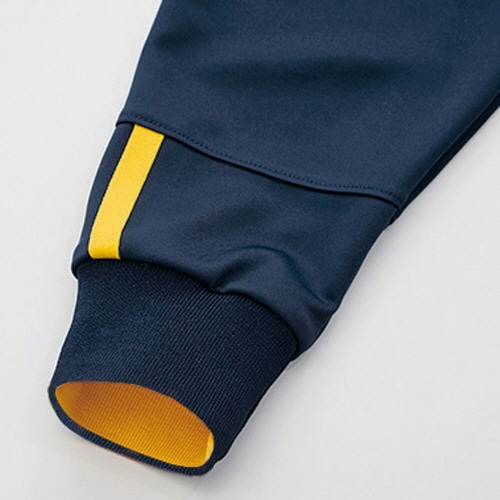 トンボ ヨネックス×キラク ケアワークジャケット スターフィットLT防縮ニット ネイビー×ピンク Mサイズ CY100-11-M 1着(ご注文単位1着)【直送品】