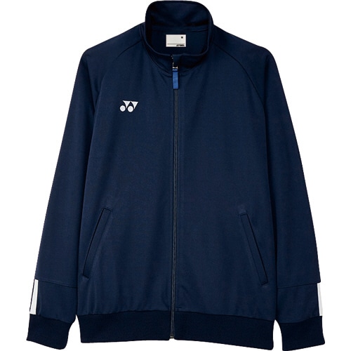 トンボ ヨネックス×キラク ケアワークジャケット スターフィットLT防縮ニット ネイビー×ホワイト Mサイズ CY100-88-M 1着(ご注文単位1着)【直送品】